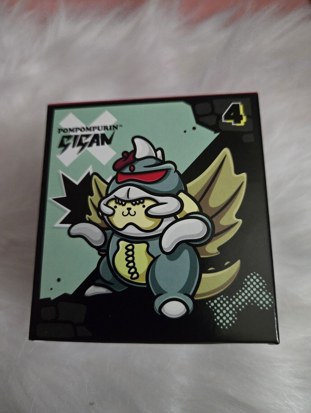 McDonalds 2026 Hello Kitty X Godzilla Happy Meal #4 Pompompurin Gigan NIB